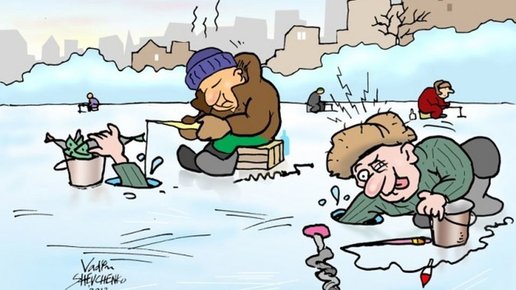 Картинка: Плюсы зимней рыбалки