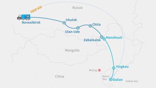 Картинка: Новое соглашение о грузоперевозках с Китаем