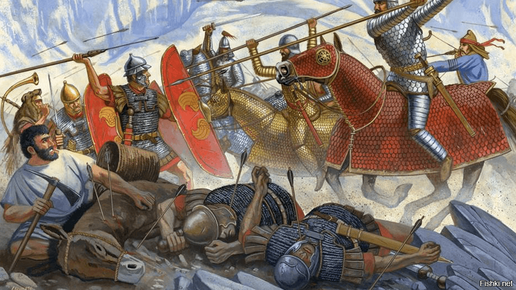 Картинка: Рим и Парфия уже в 65 году до н.э. боролись за влияние на Кавказе