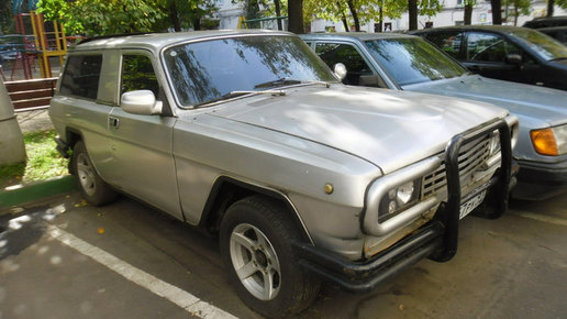 Картинка: Необычный самодельный автомобиль  из СССР
