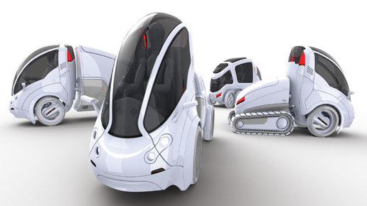 Картинка: Автономные транспортные средства, предназначенные для преобразования будущего людей