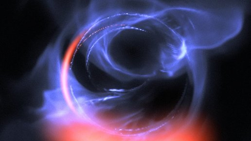 Картинка: Учёные детально рассмотрели окрестности чёрной дыры