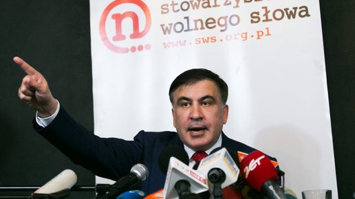 Картинка: Саакашвили обещает вернуться в Грузию