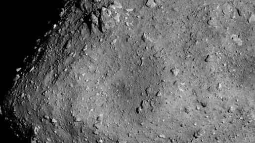 Картинка: Фотография астероида «Рюгу», полученная от «Хаябусы-2»