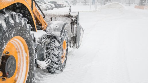 Картинка: Дороги от снега в Самаре очищали с помощью 200 единиц спецтехники