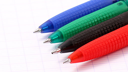Картинка: Желание учиться зависит от цвета ручки?