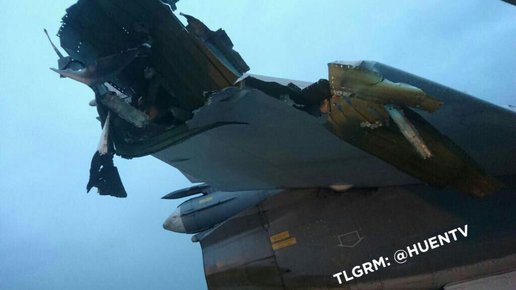 Картинка: Уничтоженные самолеты в Хмеймиме