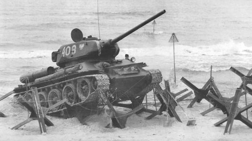 Картинка: Принцип действия противотанкового ежа. Остановит ли ёж современный танк, например Т-90?