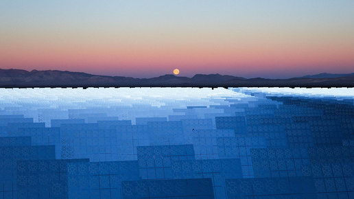 Картинка: Crescent Dunes: атмосферный фотопроект от Рубена Ву