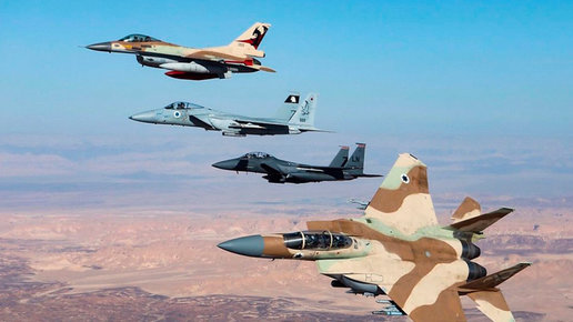 Картинка: ВВС Израиля «просят» Иран покинуть Сирию