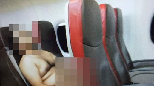 Картинка: Голый мужчина смотрел порно и напал на стюардессу в самолете