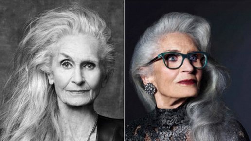 Картинка: Дафна Селф: 90 лет - не помеха модельной карьере!