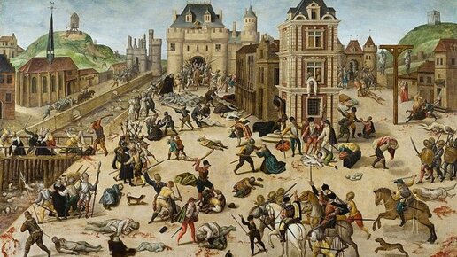 Картинка: Почему протестантов назвали гугенотами, и как случилась Варфоломеевская резня