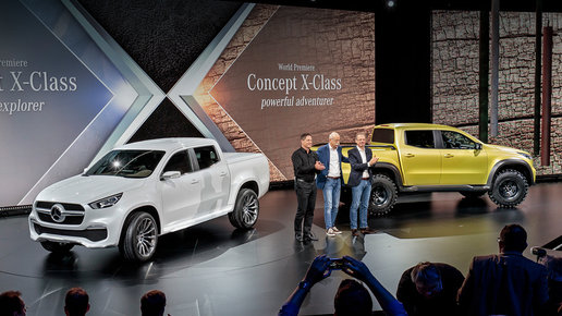Картинка: Обьявлены российские цены на автомобили Mercedes-Benz X- Класса