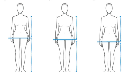 Картинка: улучшить пропорции фигуры с помощью одежды