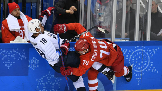 Картинка: Сборная России по хоккею разгромила команду США на ОИ-2018