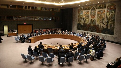 Картинка: Заседание Совбеза ООН из-за армии Косово