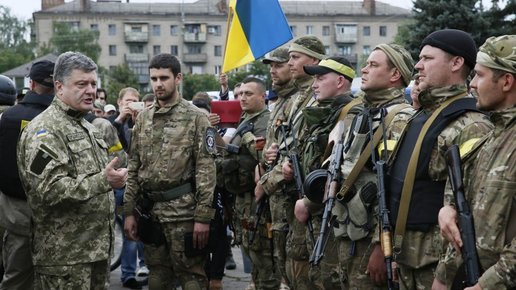 Картинка: Военное положение на Украине - за и против