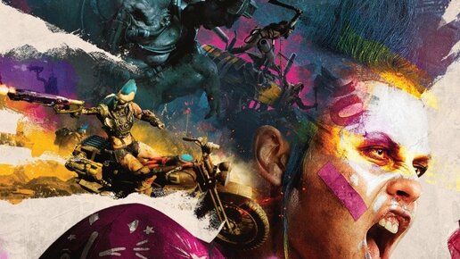 Картинка: Безумный Doom в не менее безумном открытом мире — Подробности и дата выхода «RAGE 2»