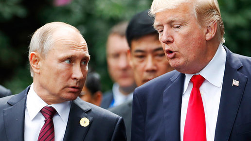 Картинка: Трамп и Путин проведут первые переговоры на высшем уровне