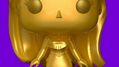 Картинка: Золотая фигурка Покахонтас Funko Pop!