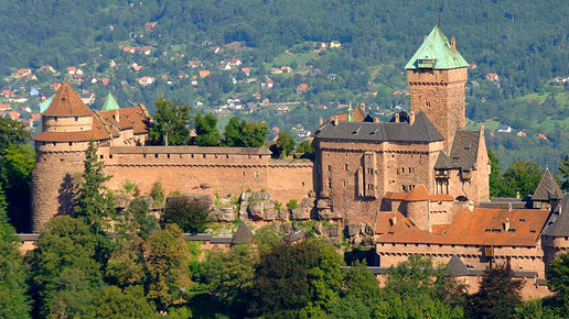 Картинка: Настоящий средневековый замок 