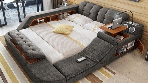 Картинка: Супер-функциональная кровать-офис – отличное дополнение к жизни современного человека