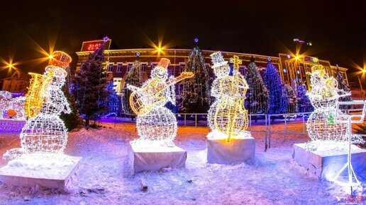 Картинка: Главная елка и гулянья: Новый год в Омске 2019