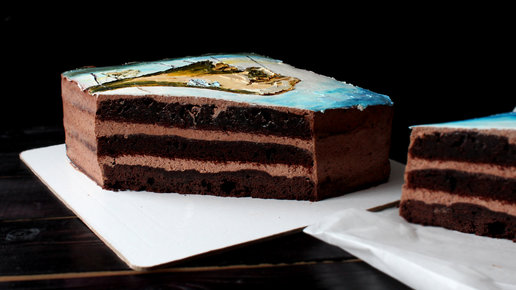 Картинка: Шоколадный бисквит для вашего «фирменного» торта