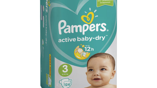 Картинка: Обзор подгузников: Pampers active baby-dry