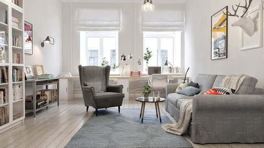 Картинка: Как создать уютный интерьер квартиры в скандинавском стиле
