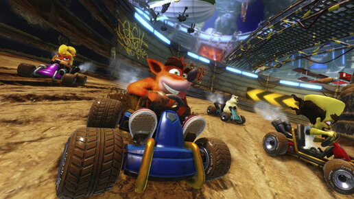Картинка: Crash Team Racing — полный ремейк гонок из детства