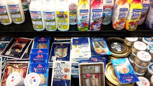 Картинка: Какие продукты есть в русских магазинах в Америке и почём?