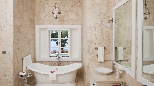 Картинка: Дизайн Ванной комнаты в стиле прованс – нежная романтика для души и тела (205+ Фото) 