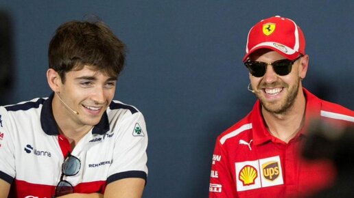 Картинка: Шарль Леклер побьет Себастьяна Феттеля в Ferrari. Почему? Да потому...