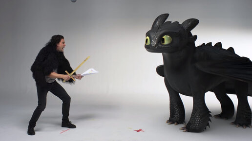 Картинка: Кит Харингтон и Беззубик пробуются на роли в фэнтези-сериале в новом «утерянном видео с кастинга»