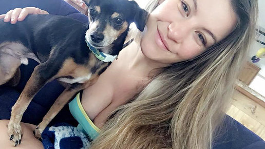 Картинка: Беременная экс чемпионка UFC спасла свою собаку и это не первый случай