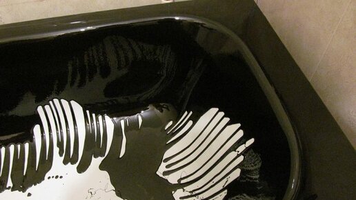 Картинка: Реставрация ванны жидким акрилом: новая ванна за 3 дня