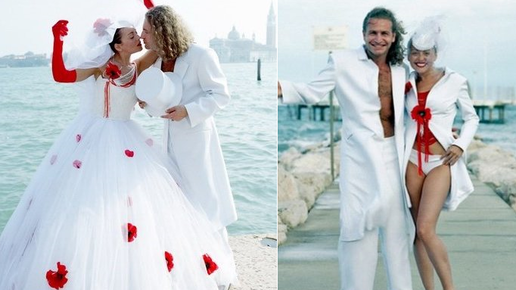 Картинка: Свадебные провалы знаменитостей. Самые нелепые наряды.