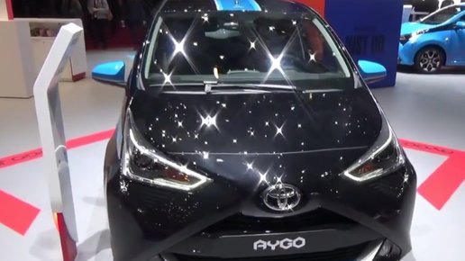 Картинка: Маленький Toyota Aygo 2019 оставляет позади своих конкурентов - Citroen C1 и Peugeot 108.