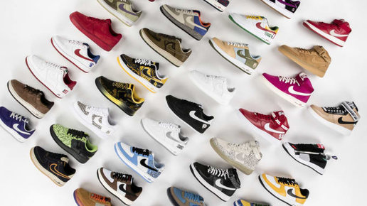 Картинка: Самые популярные кроссовки от Nike.                    7 фактов