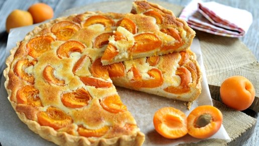 Картинка: Нежнейший пирог с абрикосами