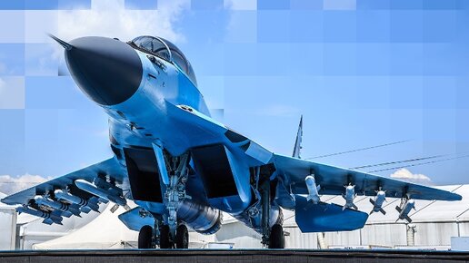 Картинка: МиГ-35 впервые взлетел вертикально