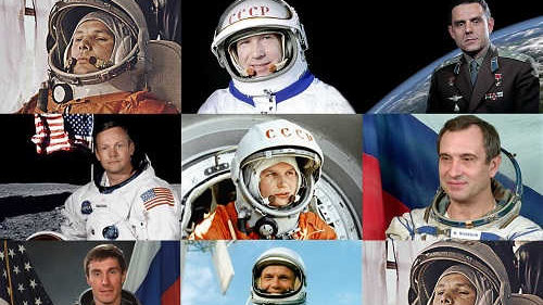Картинка: Космонавты рекордсмены