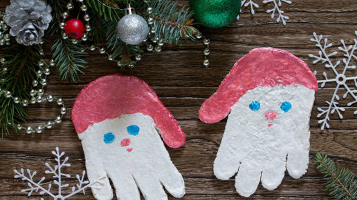 Картинка: Дед Мороз на елку своими руками: мастерим с детьми 