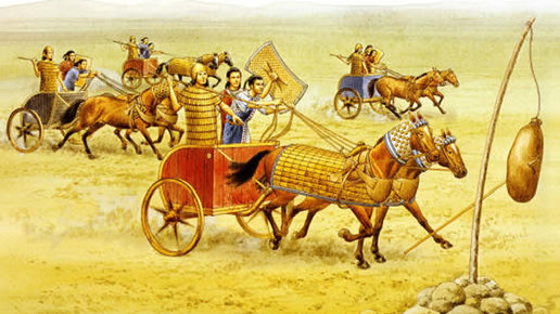 Картинка: Боевые колесницы хеттов – античные БМП