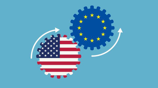 Картинка: План Трампа сработал: США крепнут, Европа  слабеет