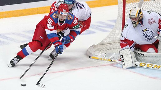 Картинка: Сборная России по хоккею разгромила чехов в матче Кубка Первого канала