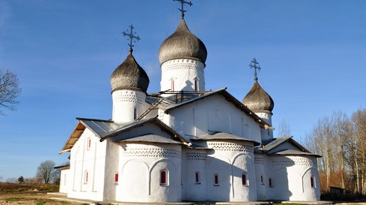 Картинка: Церковь Троицы Живоначальной в д.Доможирке, Гдовского района Псковской области