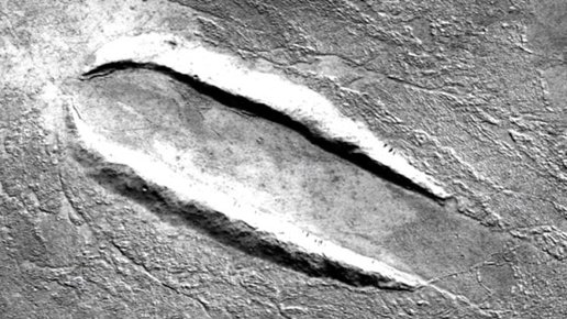 Картинка: На Марсе нашли место крушения НЛО